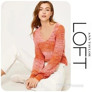 LOFT | Space-Dye Sweater Various Sizes Available